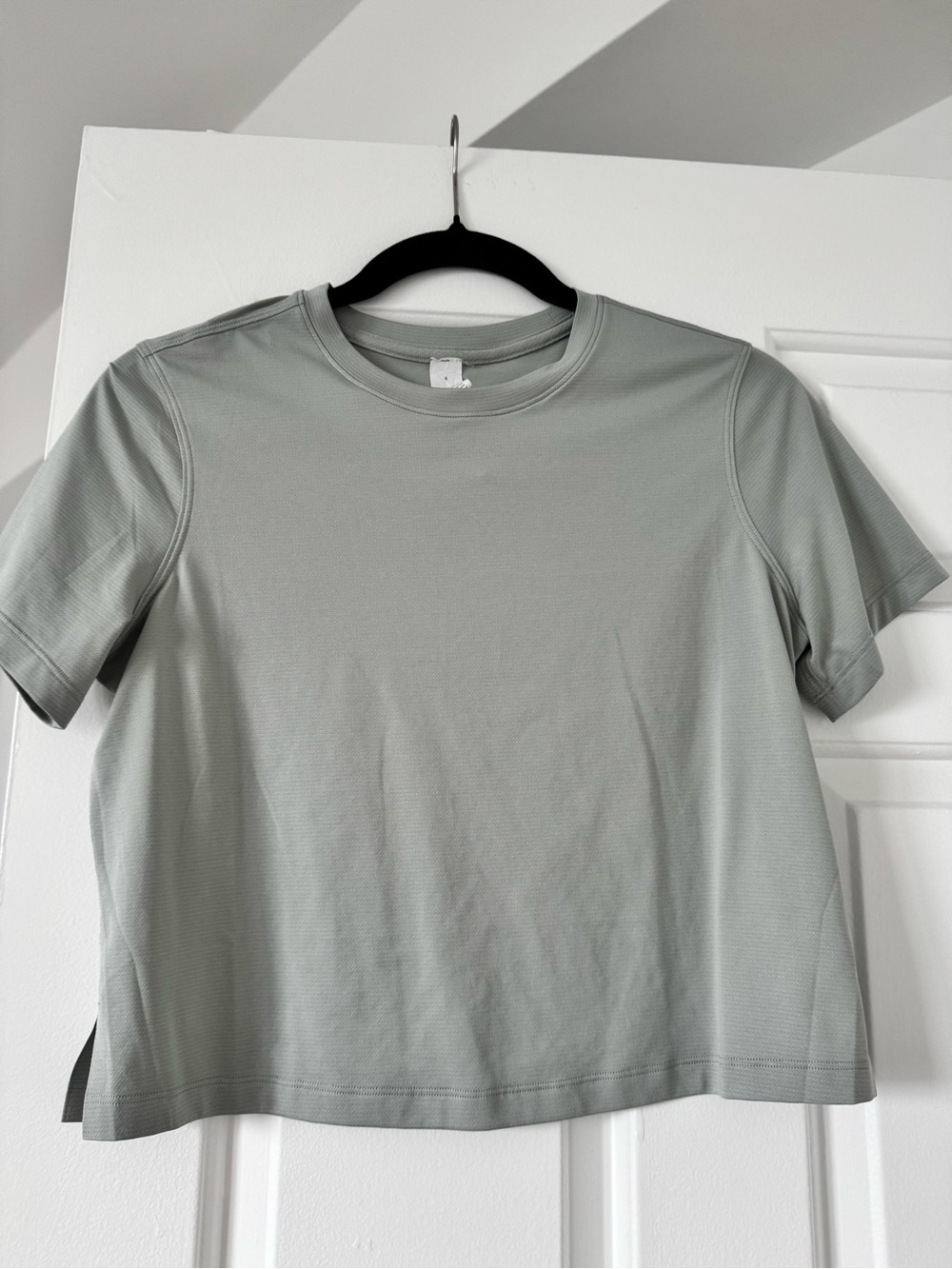 Women's Crew Neck Short-Sleeve T-Shirt — Sage Green